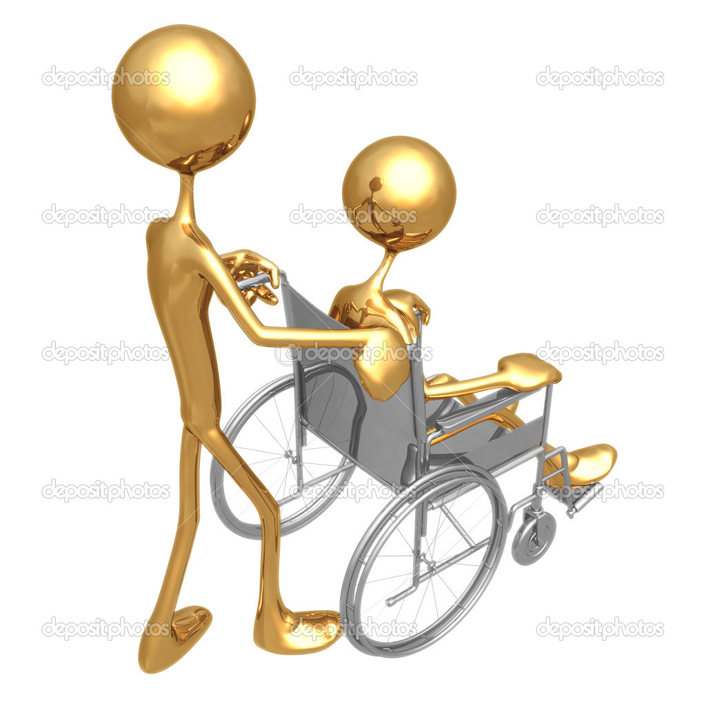 Wheelchair Assistance — Stock Photo © LuMaxArt 12266190