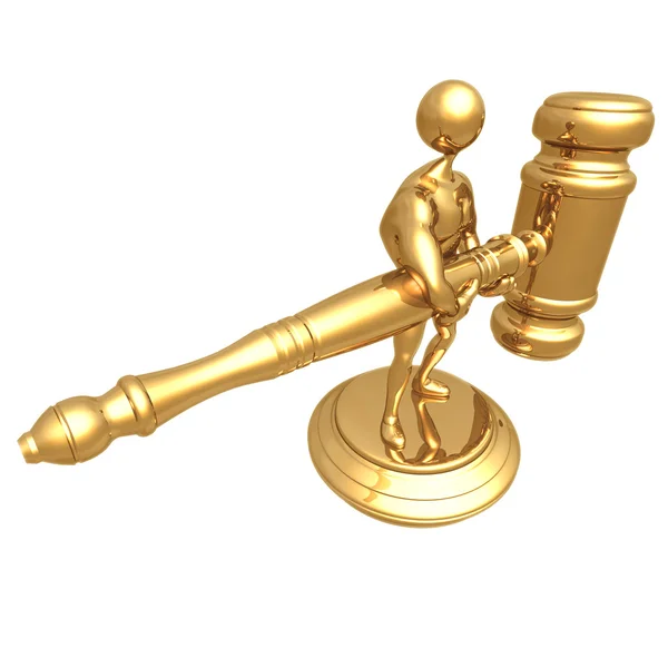 Big Gavel. — Fotografia de Stock