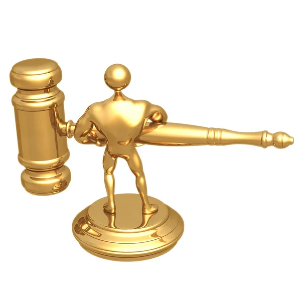 Big Gavel — Stock Photo, Image