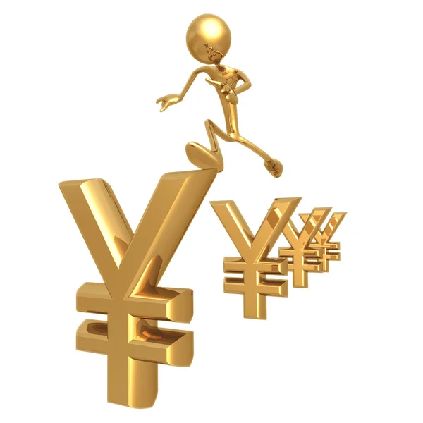 Yen Hurdles — Stock Photo, Image