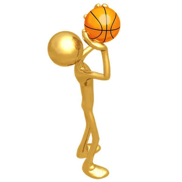 Basketball Free Throw — Stock Photo, Image