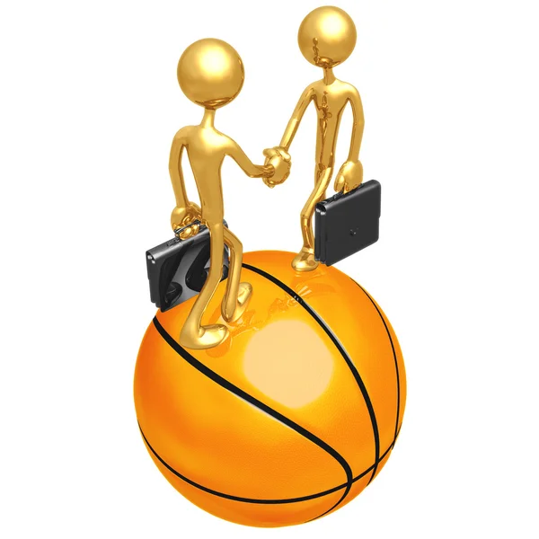 Basketball Business — Stock Photo, Image