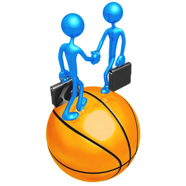 Basketball Business — Stock Photo, Image