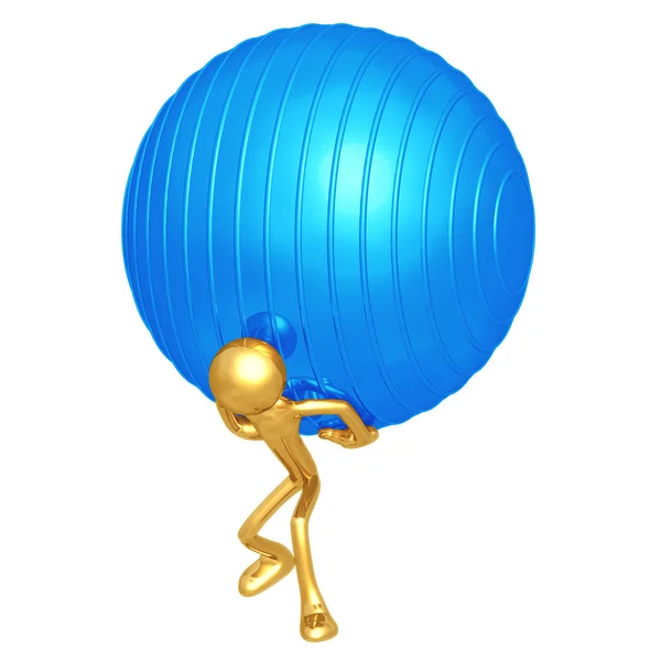 Yoga Pilates Ball — Stockfoto