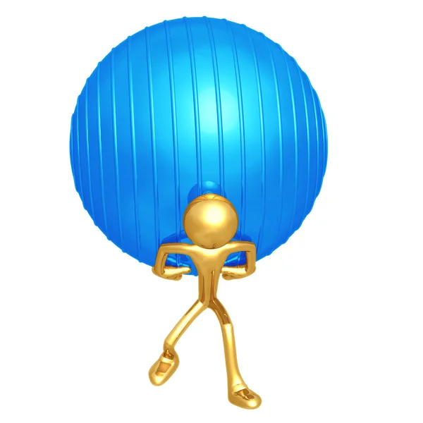 Ballon de Pilates de Yoga — Photo