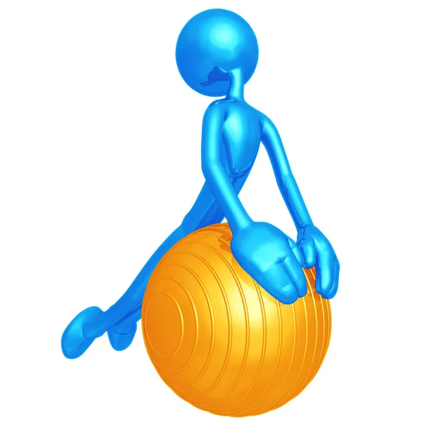 Yoga ballon physio pilates — Photo