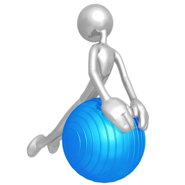 Yoga Pilates Physio Ball — Stockfoto