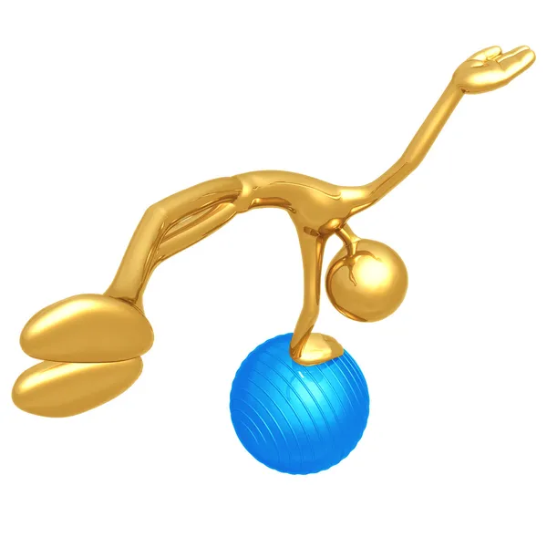 Yoga ballon physio pilates — Photo