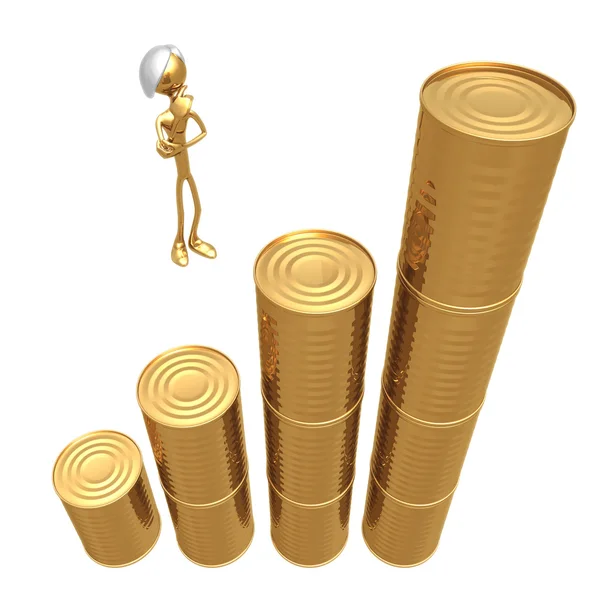 Modern Andy Soup Graph — Stock Image Modern Andy Soup Graph Royalty Free Stock Photos