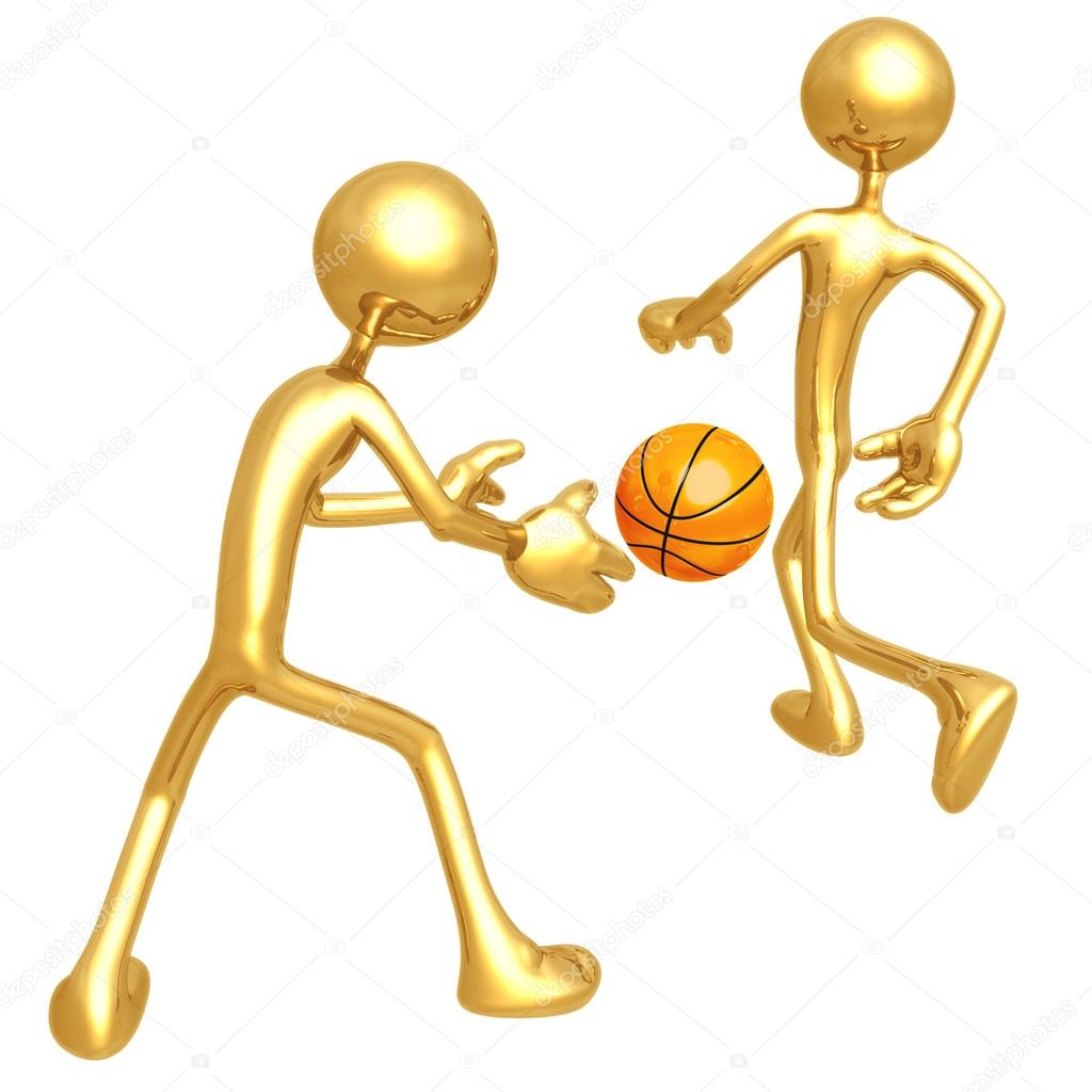 Basketball Back Pass — Stock Photo © LuMaxArt 12278255