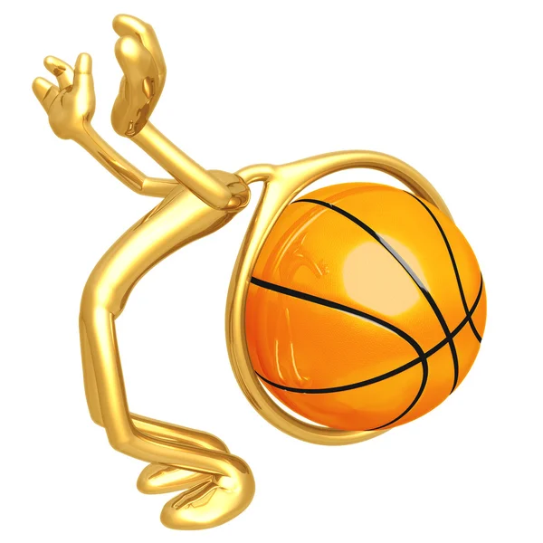 Basketball-Besessenheit — Stockfoto