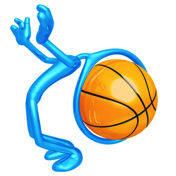 Basketball-Besessenheit — Stockfoto