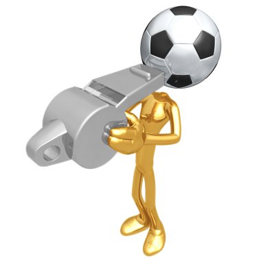 futbol futbol düdük