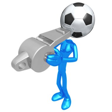 futbol futbol düdük