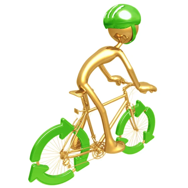 リサイクル自転車 — ストック写真