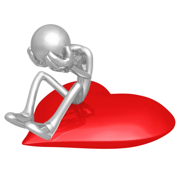 Lonely Heart — Stock Photo, Image