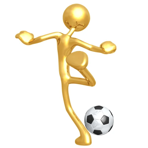 Soccer Football — Stock Photo, Image