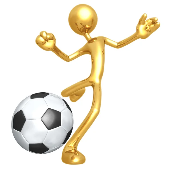 Soccer Football — Stock Photo, Image