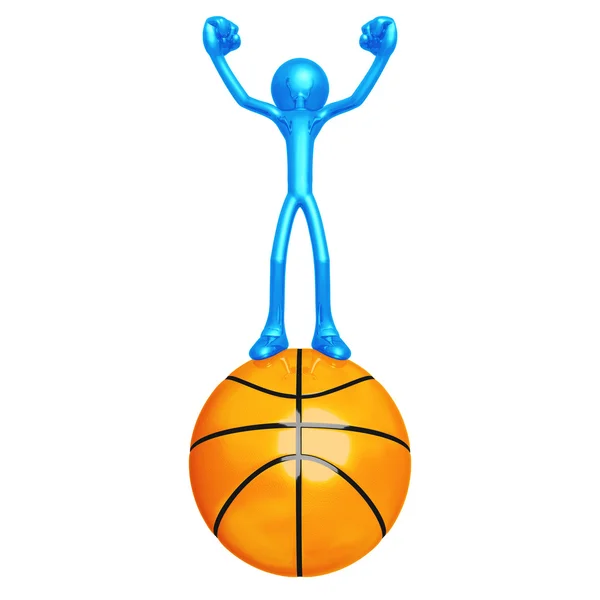 Basket mästare — Stockfoto