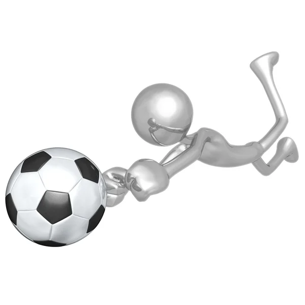 Futebol de futebol — Fotografia de Stock
