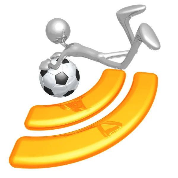 RSS Soccer — Stock Photo, Image