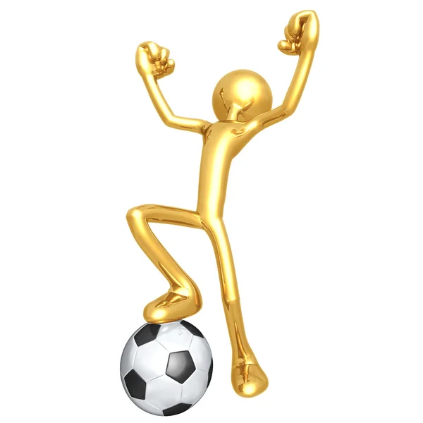 Soccer Football — Stock Photo, Image