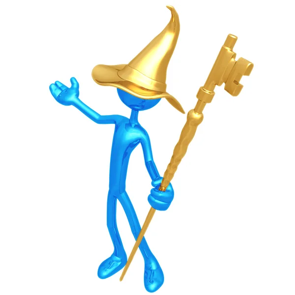 Password Wizard — Stock Photo, Image