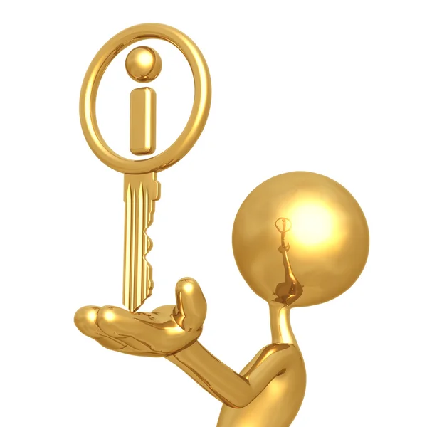 Information Key — Stock Photo, Image