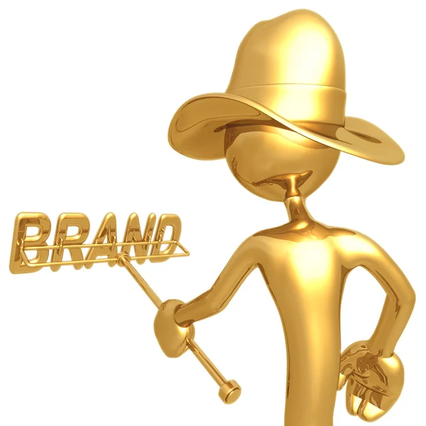 Brand guy — Stock Photo, Image