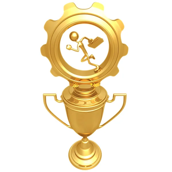 Gear Runner Trophy — Stock Photo, Image