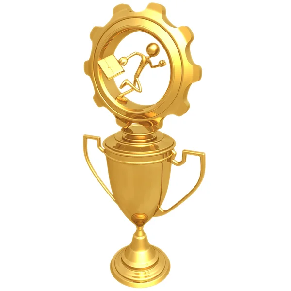 Gear Runner Trophy — Stock Photo, Image