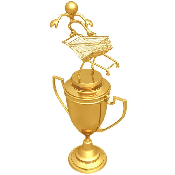 Extreme Shopping Trophy — Stock Photo, Image