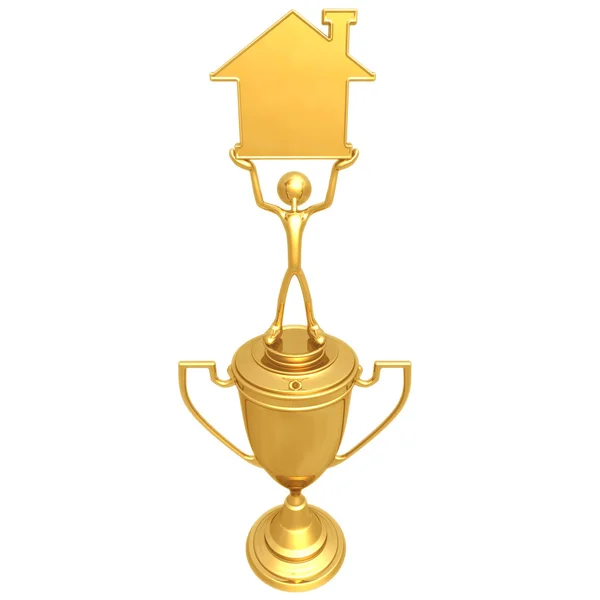 Trofeo Immobiliare Immagini Stock Royalty Free