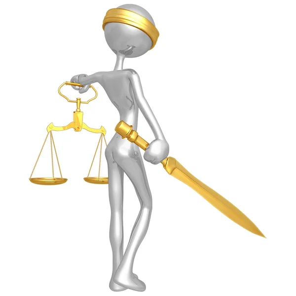 Lady Justice — Stock Photo, Image