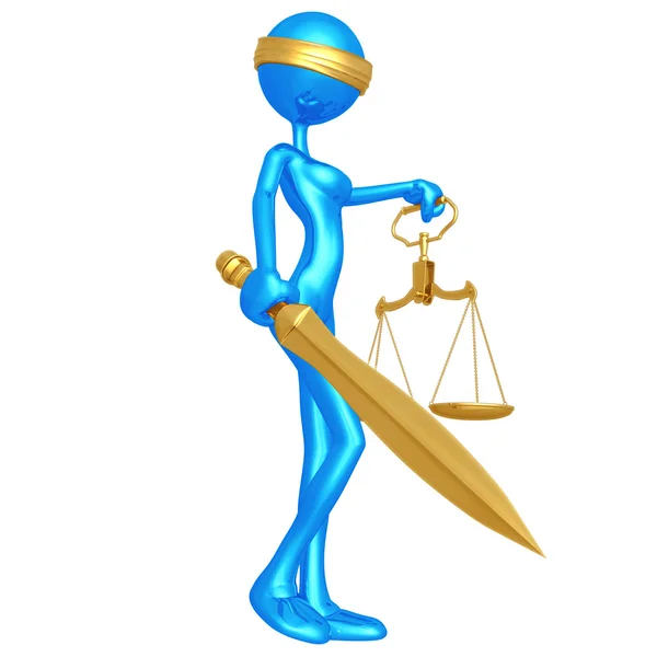 Lady Justice — Stock Photo, Image