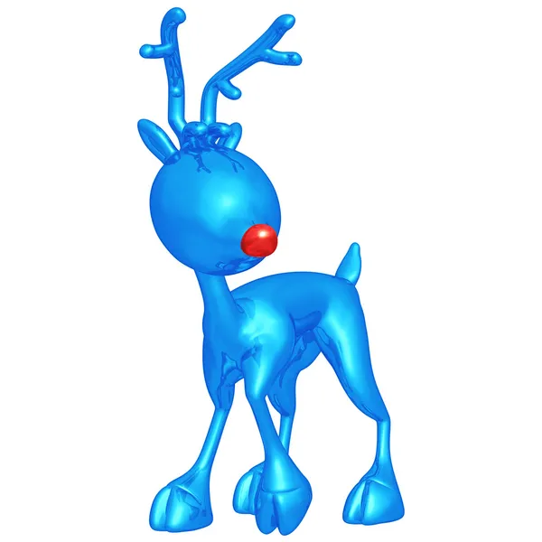 Red Nosed Reindeer — Stock Photo, Image