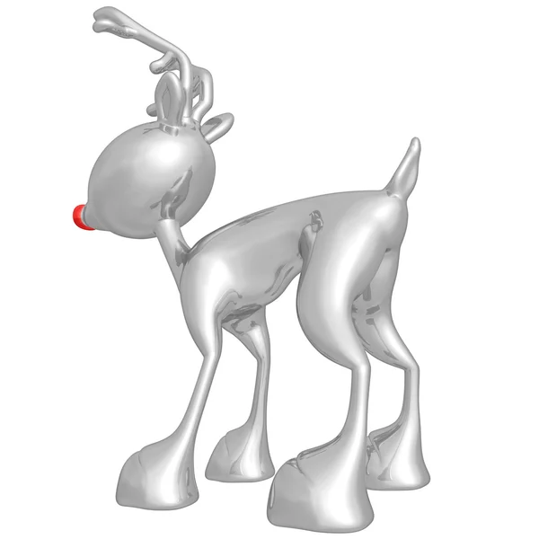 Red Nosed Reindeer — Stock Photo, Image