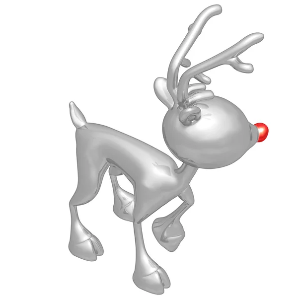 Red Nosed Reindeer — Stock Photo, Image