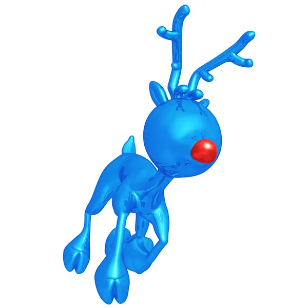 Red Nosed Reindeer — Stock Photo, Image