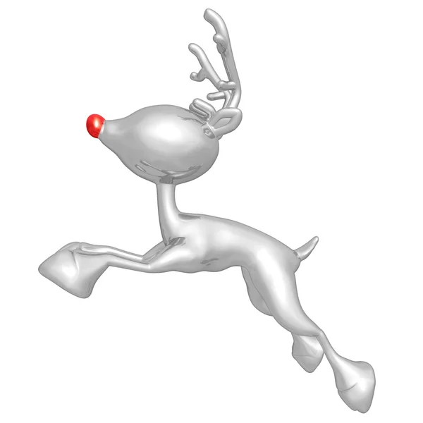 Red Nosed Reindeer — Stock Photo, Image