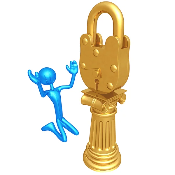 Lock Idol — Stock Photo, Image