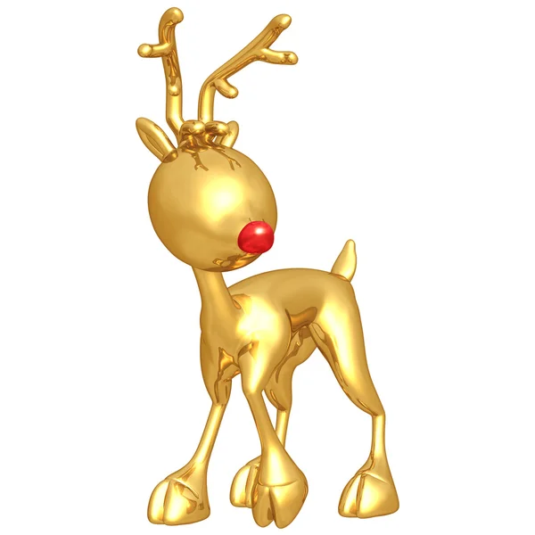 Red Nosed Reindeer — Stock Photo, Image