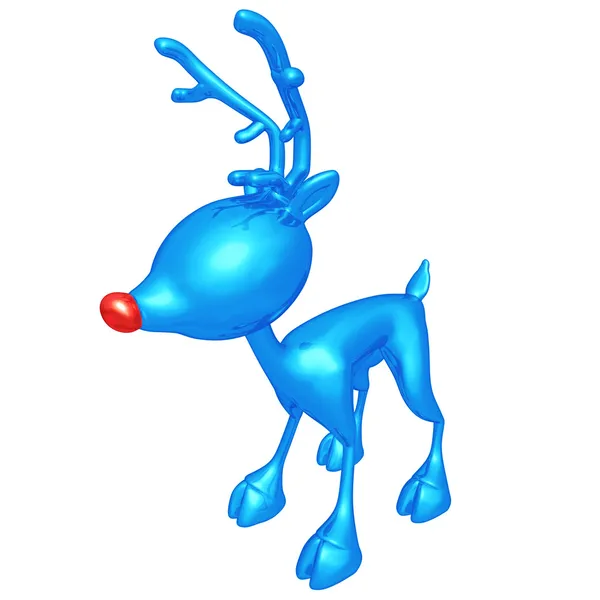 Red Nosed Reindeer — Stock Photo, Image