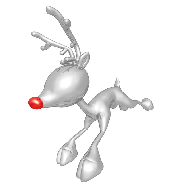 Red Nosed Reindeer — Stock Photo, Image