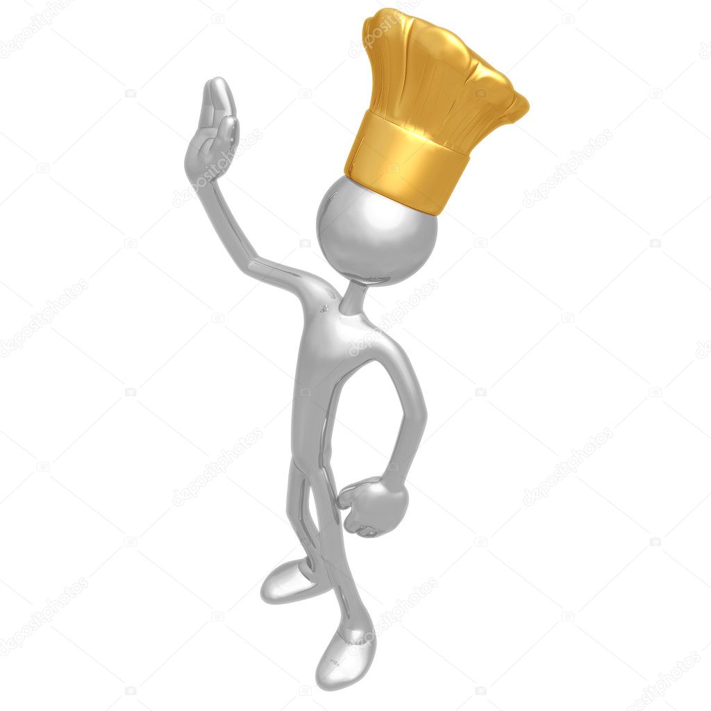 Chef Waving