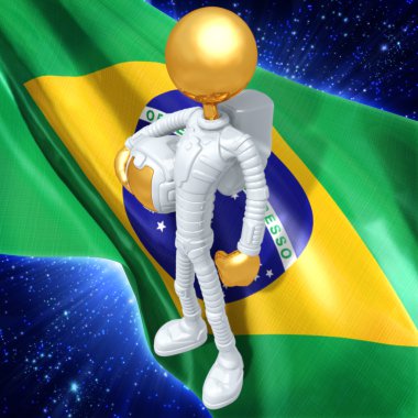 altın adam astronot