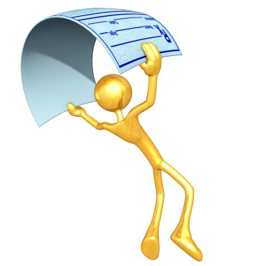 tıbbi reçete ile 3D karakter