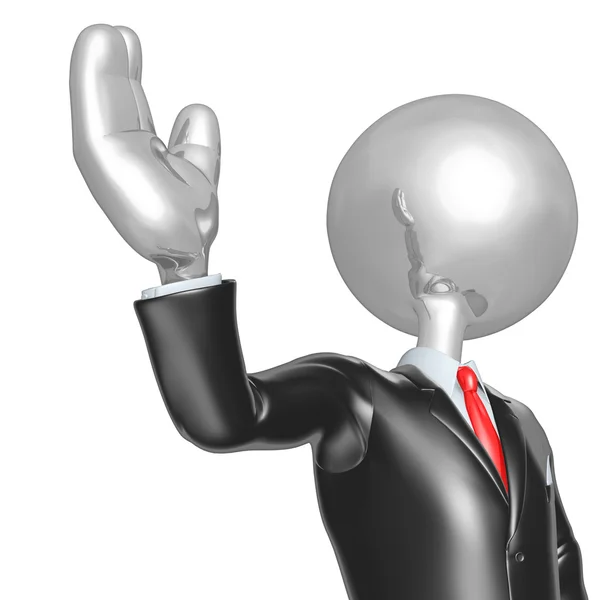 3D Businessman Character — Zdjęcie stockowe