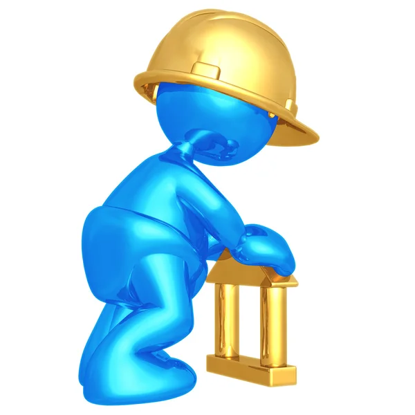 Baby Construction Worker — Stock Photo, Image