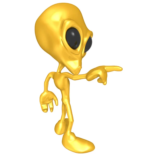 Mini alienígena — Fotografia de Stock